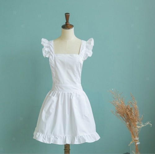 Pinafore maid bibs apron - ,