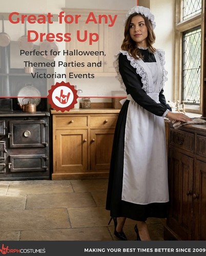 Victorian maid costume small - costume.,