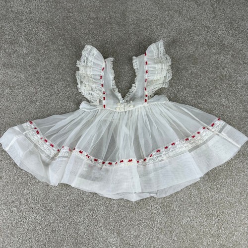 Vintage baby pinafore dress - pinafore,