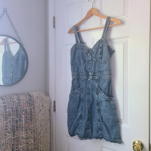 Japna denim corset top - denim,