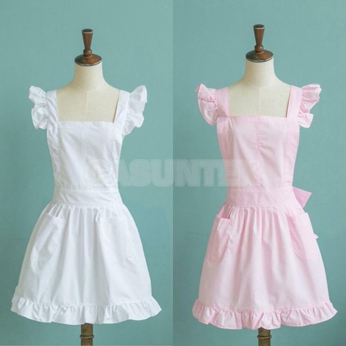 Pinafore maid bib apron - pinafore,