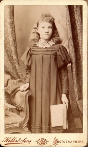 Young girl smock - girl,