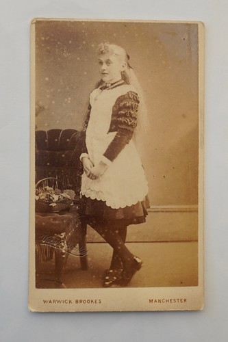 Cdv teenage victorian - cdv, girl