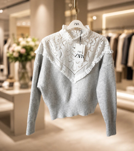 Zara grey jumper victorian - grey,