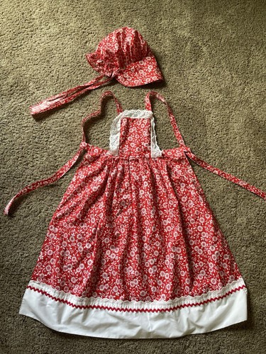 Vtg prairie pinafore - prairie,