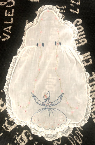 Victorian handmade pinafore - handmade,