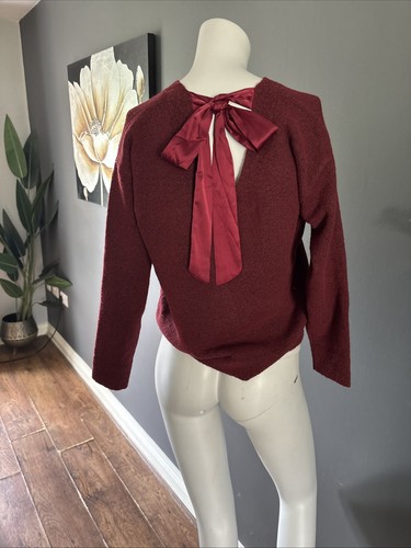 Roman burgundy knit - roman,